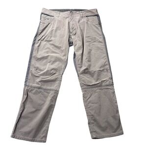 KUHL RADIKL 5109 Mens 36x30 Pants‎ Cargo Outdoor Utility Khaki Brown - READ